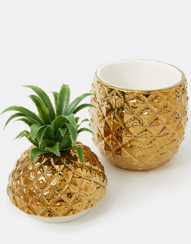 Talking Tables Ceramic Pineapple Ice Bucket, , large