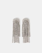 Cascading Crystal Drop Earrings, , large