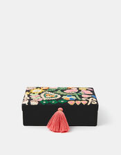 Embroidered Jewellery Box, , large