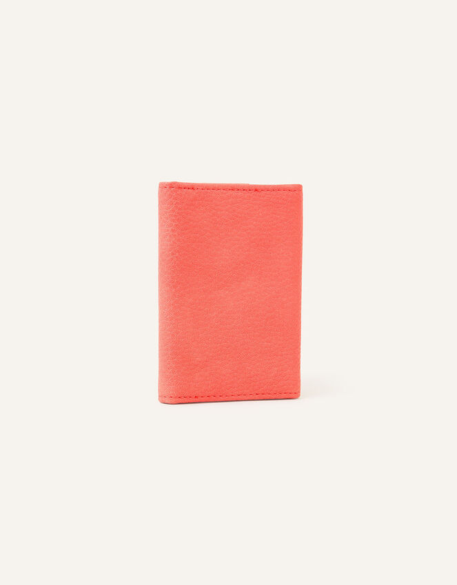 Travel Card Holder, Orange (CORAL), large