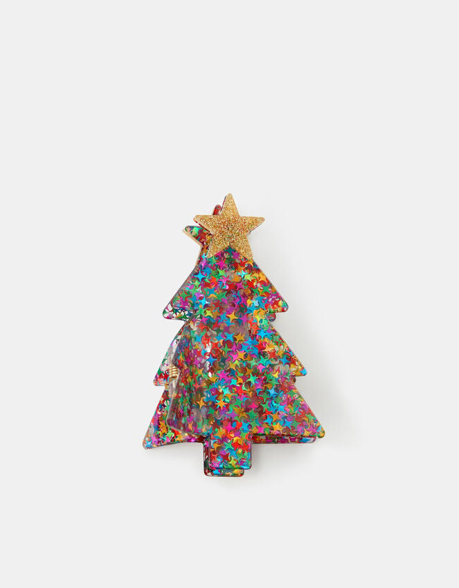 Christmas Tree Claw Clip, , large