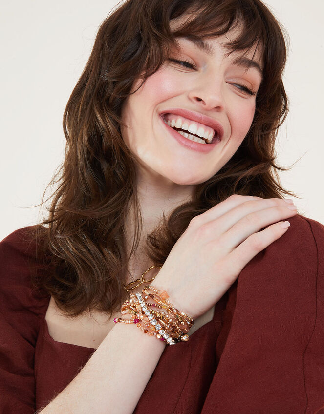 Luxe Beaded Stretch Bracelets Pack Bracelets Accessorize UK