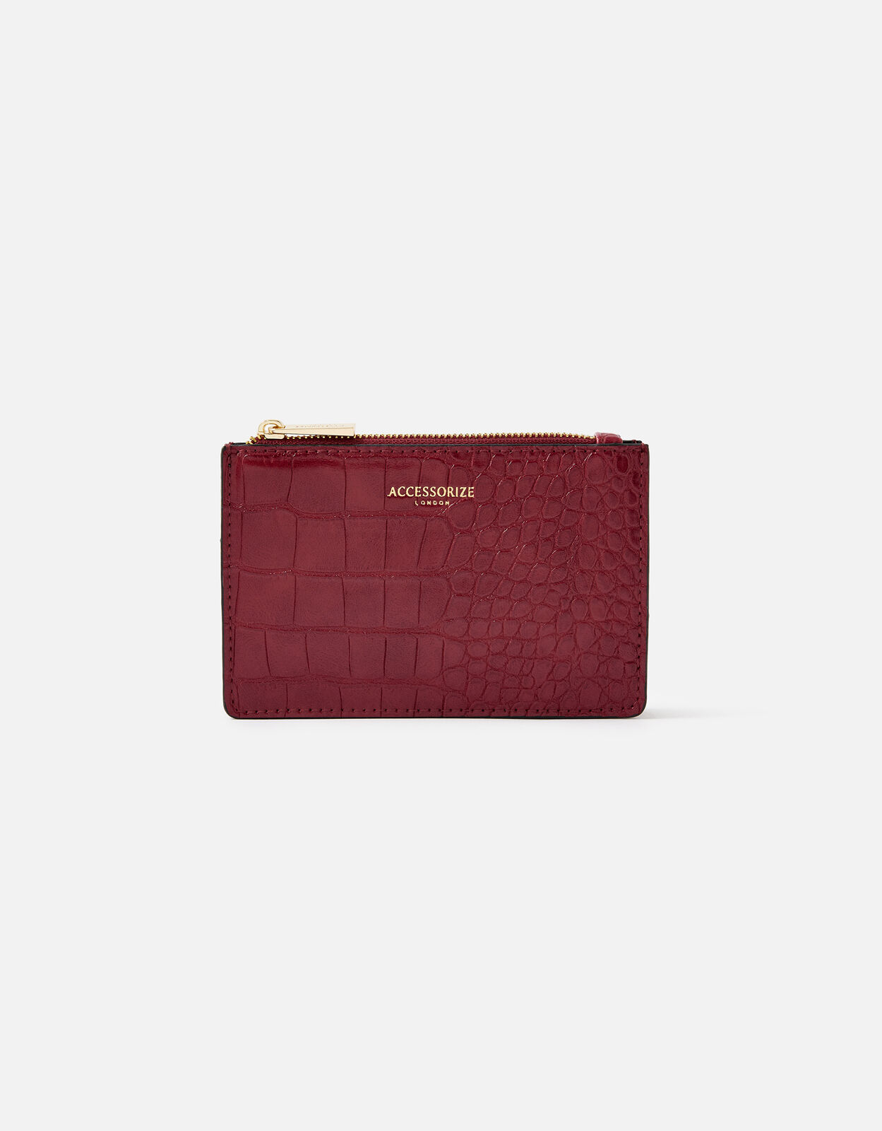 red purse wallet