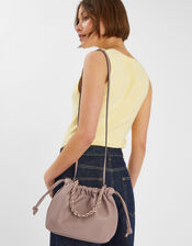 Drawstring Cross-Body Bag, , large