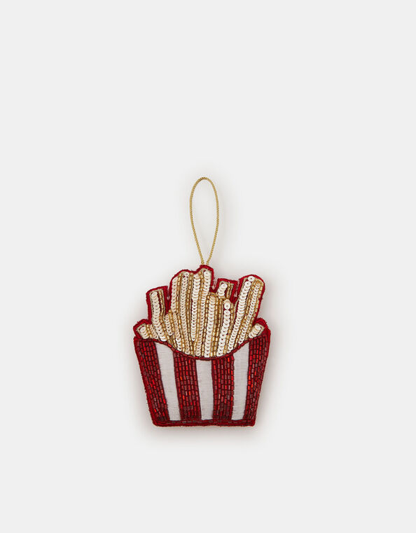 Embellished French Fries Christmas Decoration, , large
