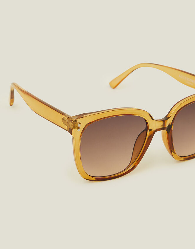 Crystal Large Square Sunglasses, , large