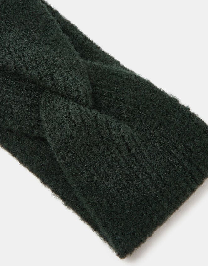 Soft Knit Bando Headband, Green (GREEN), large