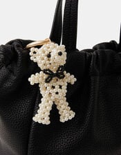 Beaded Bear Bag Charm, , large