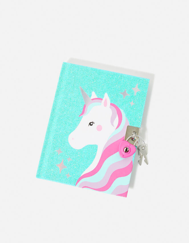 Unicorn Lockable Journal Notebooks, Journals & Diaries Accessorize UK
