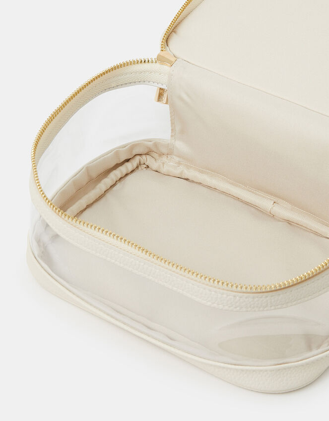 Large Clear Vanity Case, , large