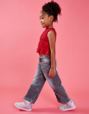 Girls Glitter Ombre Boots, Multi (BRIGHTS MULTI), large