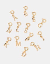 Initial Jewellery Charm, Gold (GOLD), large
