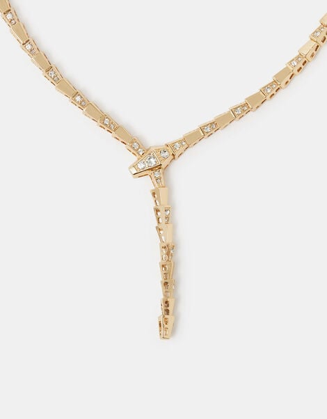 Snake Lariat Necklace, , large