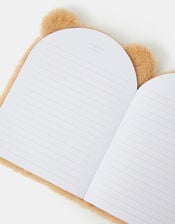 Girls Fluffy Bear Notebook, , large