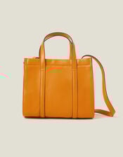 Small Book Tote Bag, Yellow (YELLOW), large