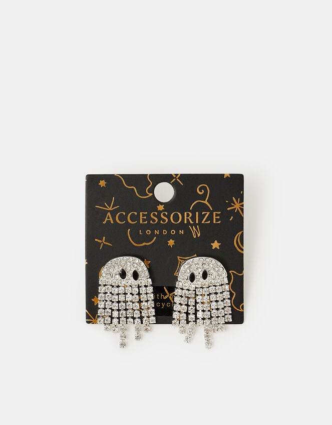 Halloween Ghost Stud Earrings, , large