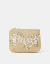 Bride Canvas Pouch, , large
