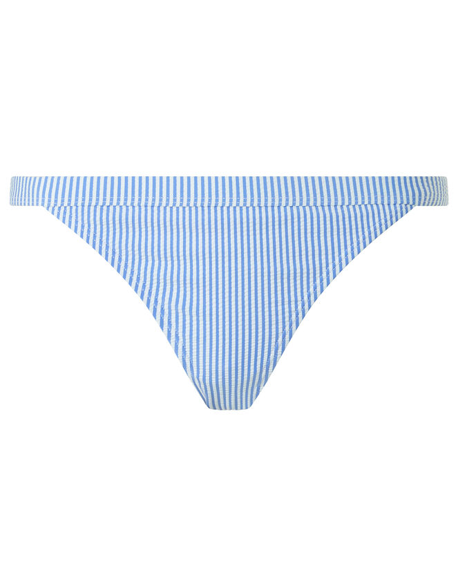 Stripe Bikini Briefs, Blue (BLUE), large