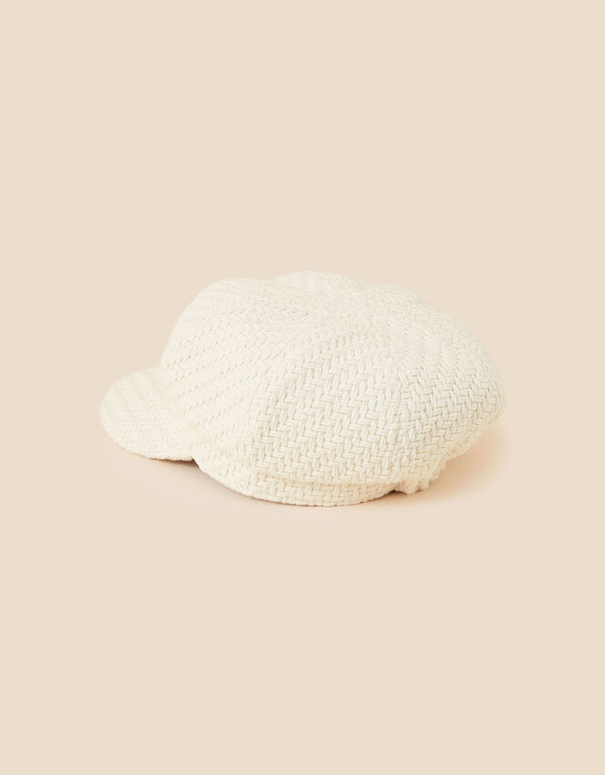 Textured Baker Boy Hat, , large