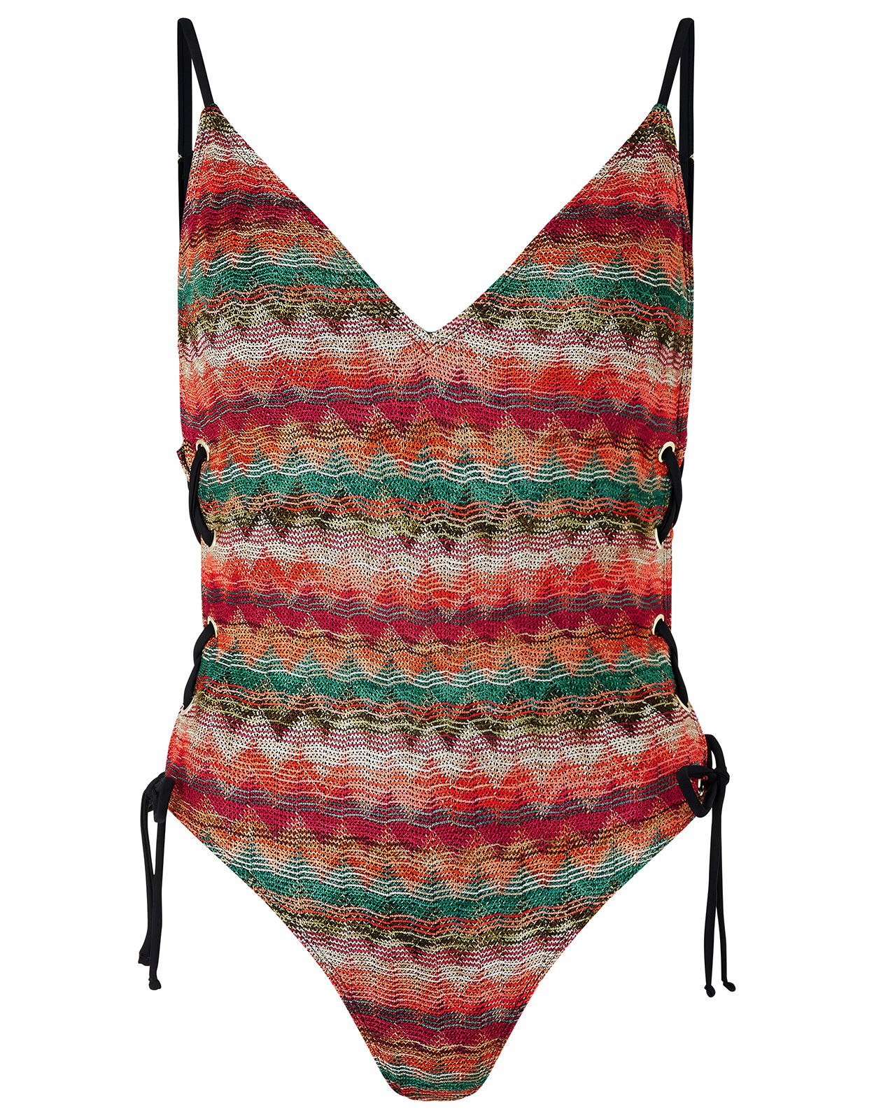 Zig zag clearance swimsuit