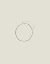 Sterling Silver-Plated Tennis Bracelet, , large