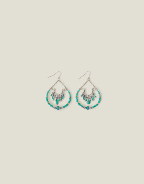 Layered Fan Earrings, , large
