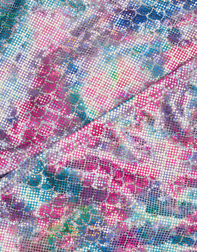 Girls Mermaid Bikini Set, Multi (PASTEL MULTI), large