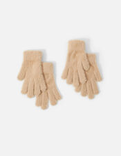 Fluffy Super-Stretchy Gloves Set of Two, , large
