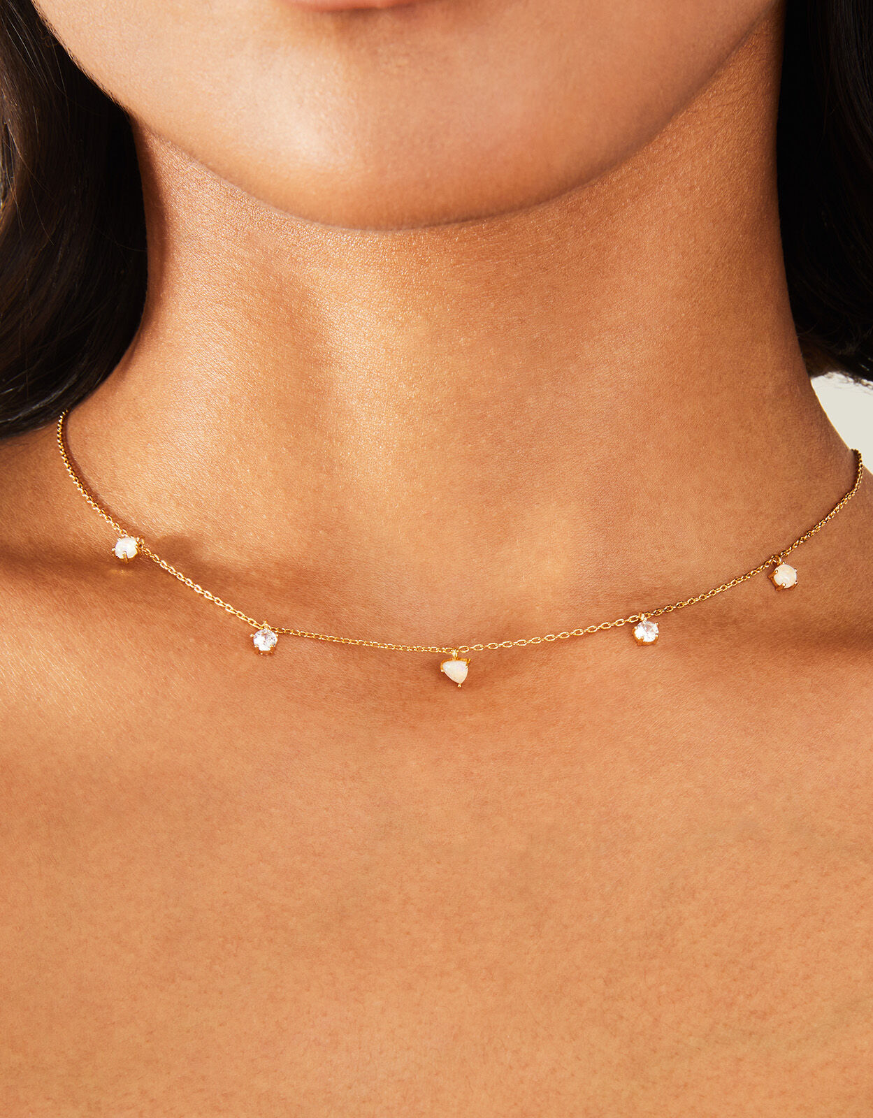 Opal sales station necklace