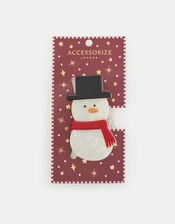 Christmas Snowman Claw Clip, , large