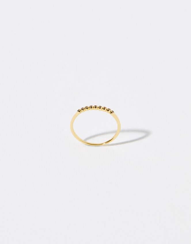 Gold Vermeil White Topaz Ring, Gold (GOLD), large