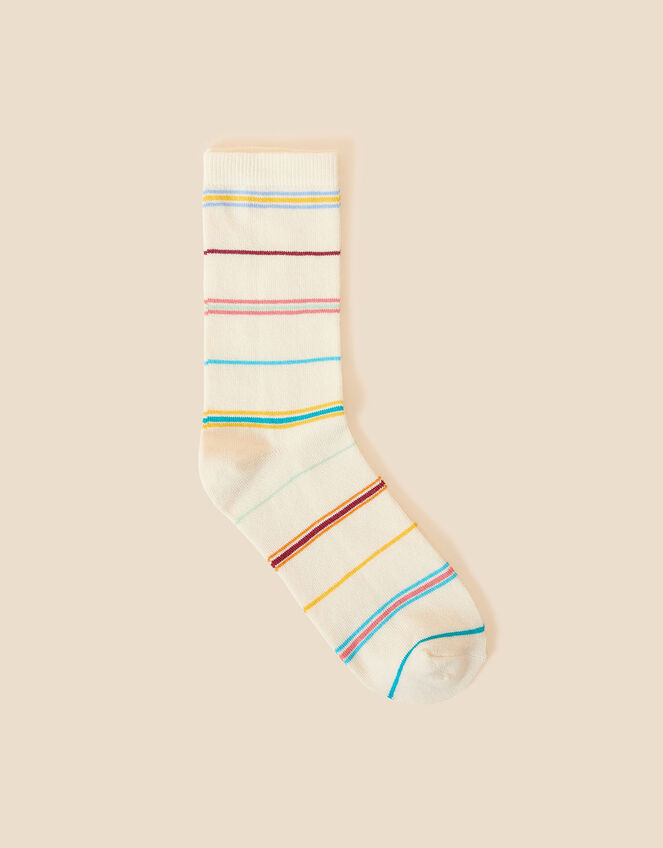 Multi Stripe Socks, , large