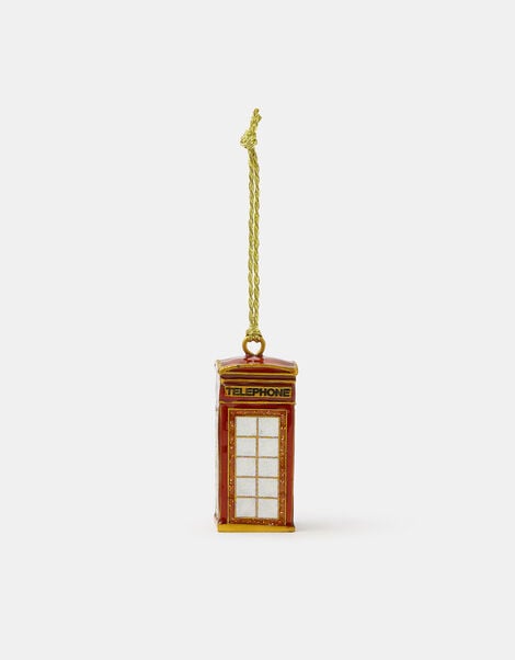 London Telephone Box Christmas Tree Decoration, , large