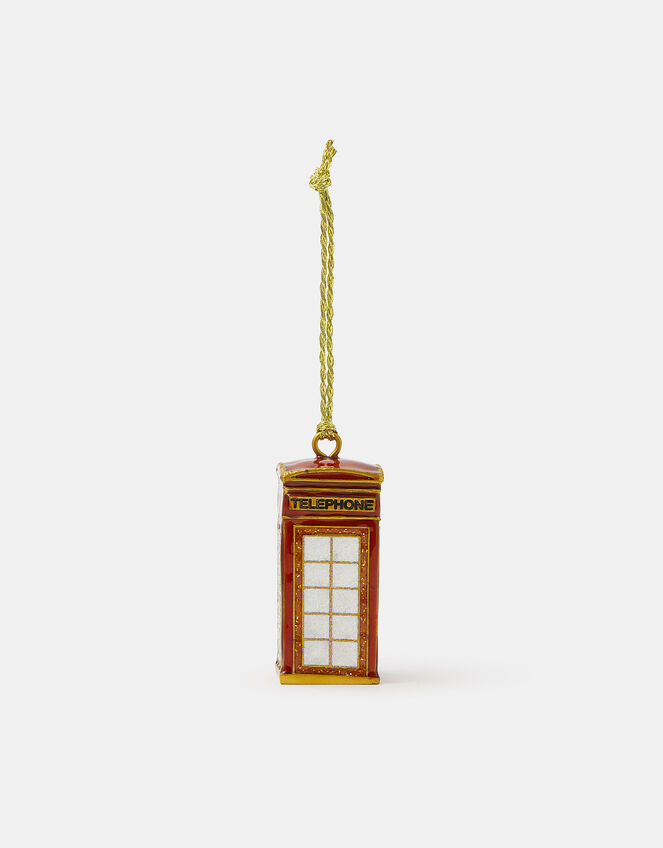 London Telephone Box Christmas Tree Decoration, , large