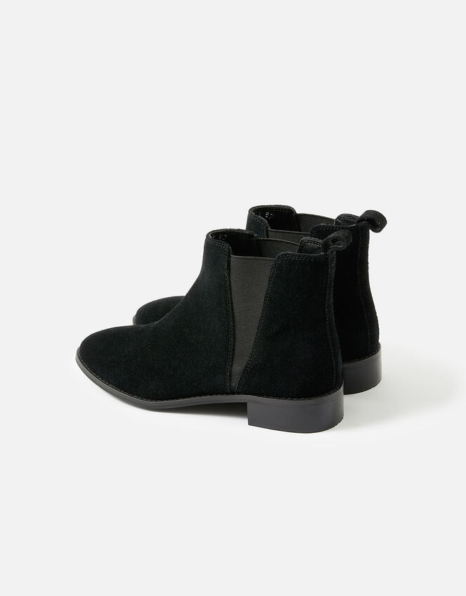Harriet Suede Boots, Black (BLACK), large