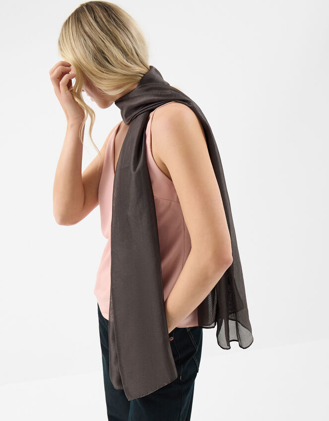 Lightweight Shimmer Scarf, , large