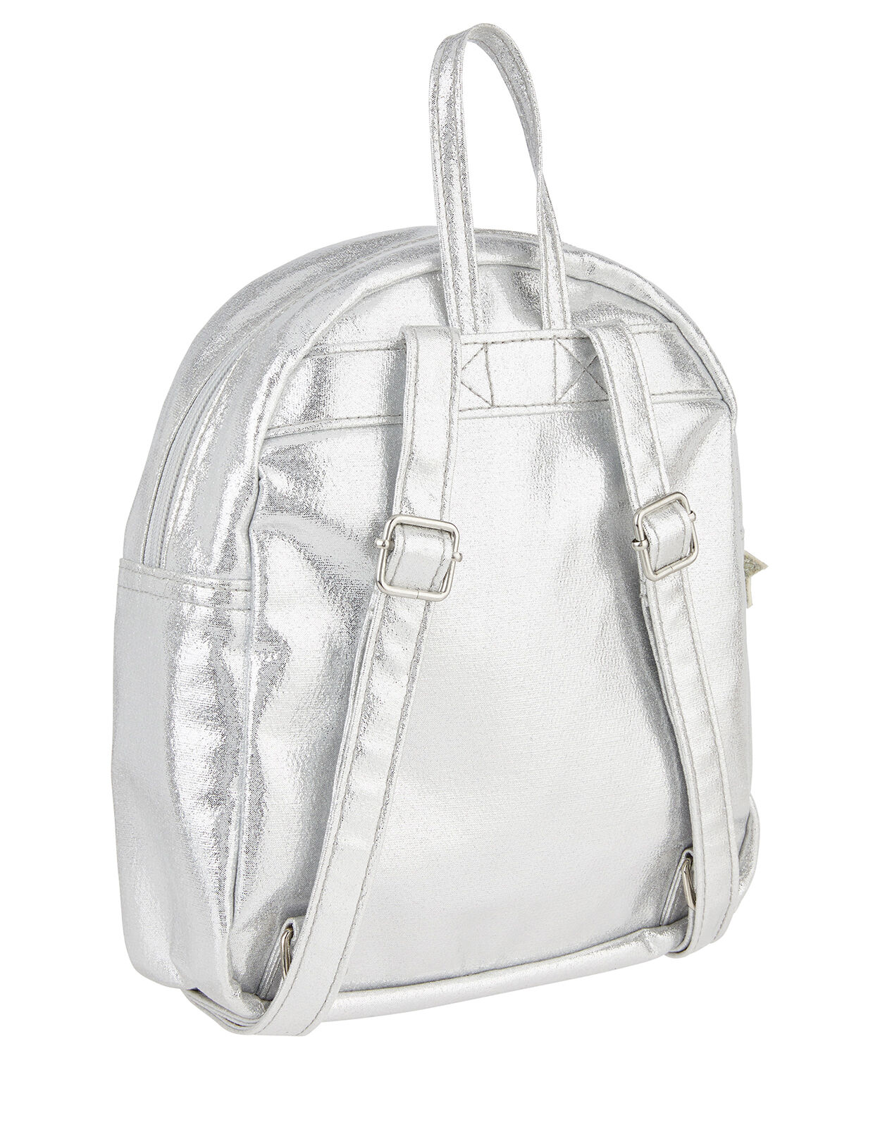 Silver sequin backpack Clearance