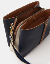 Triple Compartment Crossbody Bag, , large