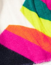 Shooting Rainbow Star Blanket Scarf, , large