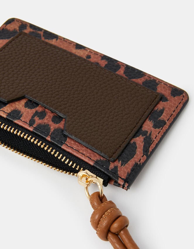 Leopard Print Card Holder, , large