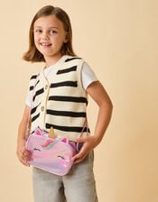 Girls Unicorn Crossbody Bag, , large