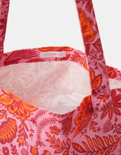 Floral Print Shopper Bag, , large