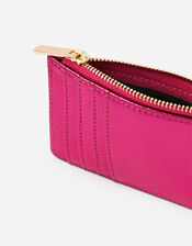 Metallic Shoreditch Card Holder, Pink (FUCHSIA), large