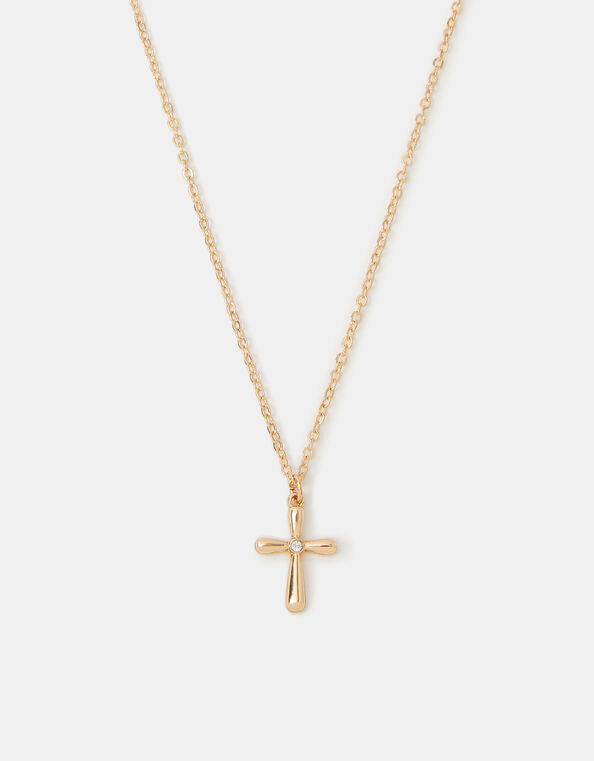 Cross Pendant Necklace, , large