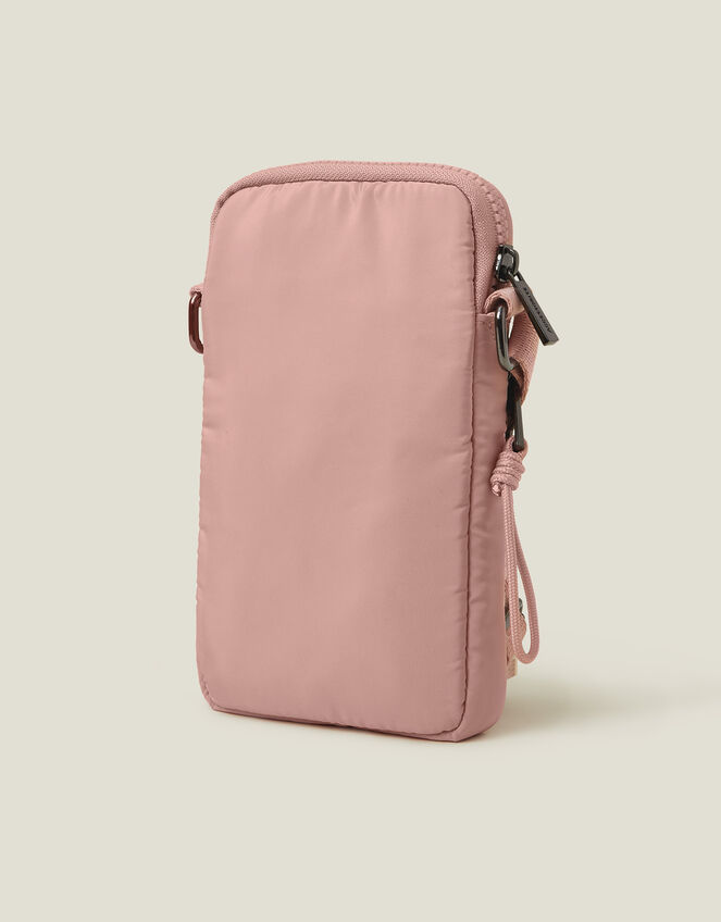 Quilted Nylon Phone Bag, , large