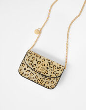 Leopard Mini Cross-Body Bag, , large
