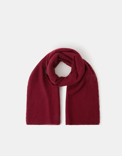 Super Soft Plain Blanket Scarf, , large