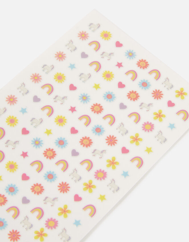 Girls Unicorn Nail Stickers, , large