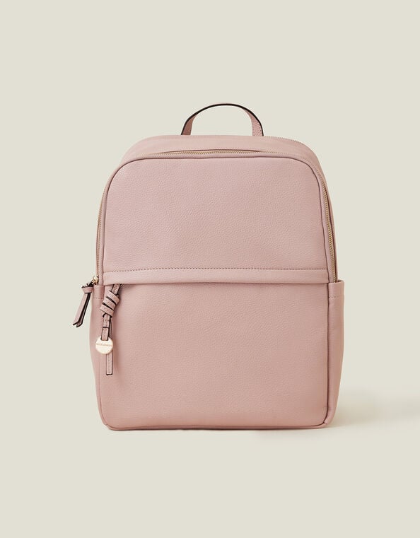 Zip Around Backpack, Pink (PALE PINK), large