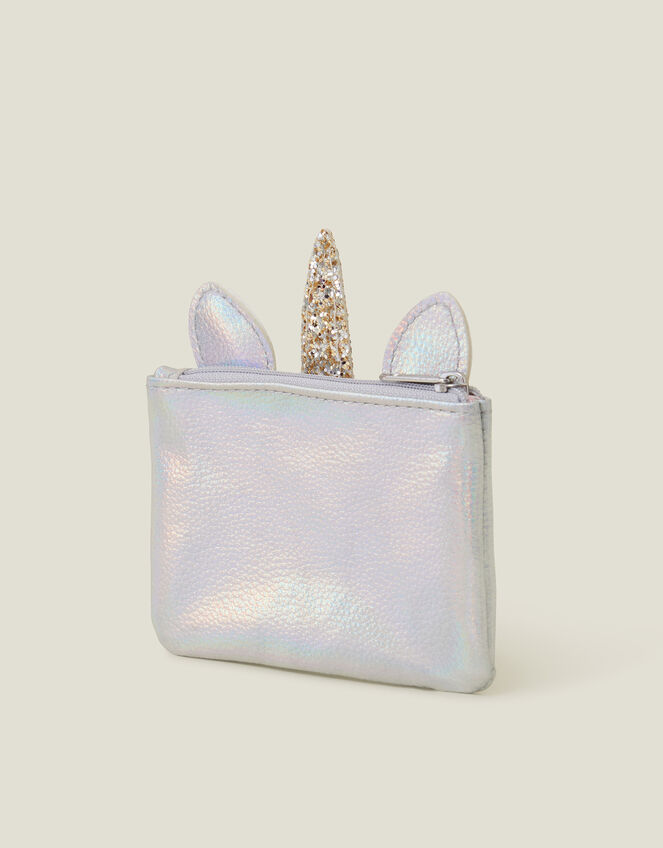 Girls Iridescent Unicorn Purse, , large